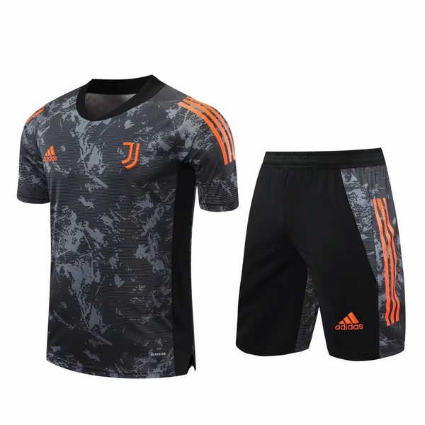 Entrenamiento Conjunto Completo Juventus 2020-2021 Gris Naranja